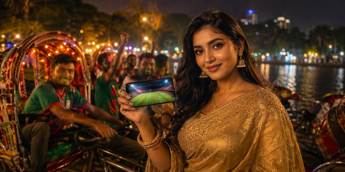 Someone using the babu8899max betting platform on mobile in Dhaka